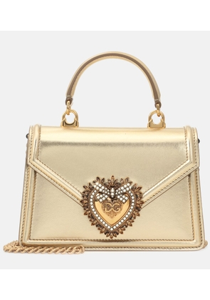 Dolce&Gabbana Devotion Small leather shoulder bag