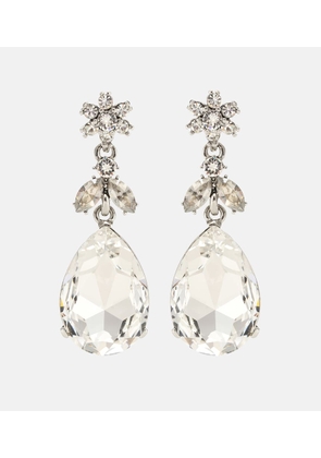 Oscar de la Renta Crystal drop earrings