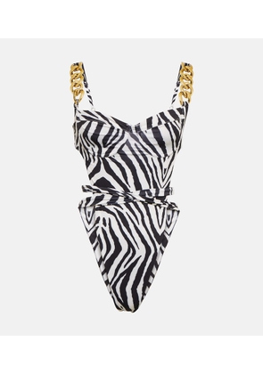 Same Gold Chain One Piece swimsuit