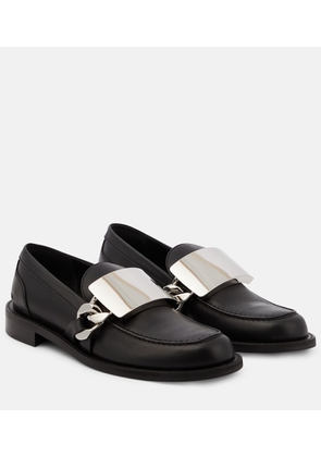 JW Anderson Gourmet Chain leather loafers
