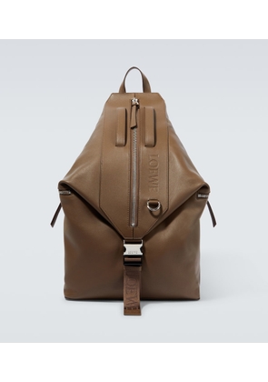 Loewe Convertible leather backpack