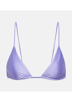 Jade Swim Via triangle bikini top