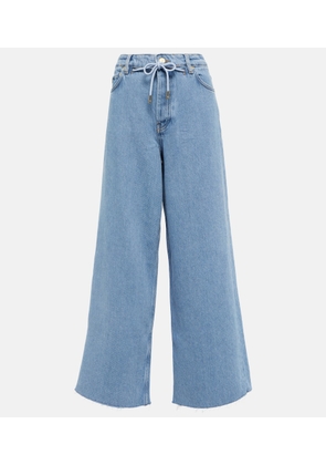 Ganni Re-Cut wide-leg jeans
