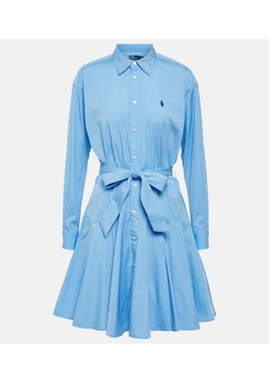Polo Ralph Lauren Belted cotton poplin shirt dress