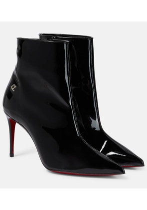 Christian Louboutin Sporty Kate 85 patent leather boots
