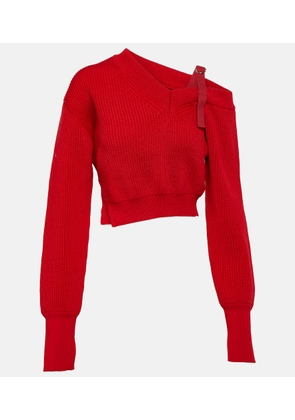 Jacquemus La Maille Seville wool-blend sweater