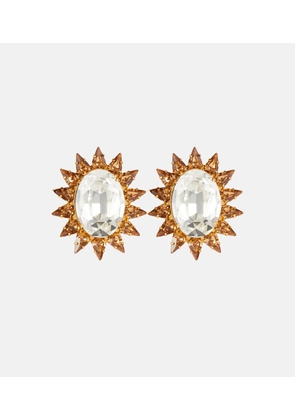 Jennifer Behr Gemma crystal-embellished stud earrings