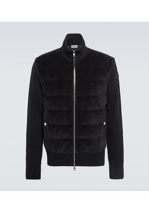Moncler Corduroy and wool jacket