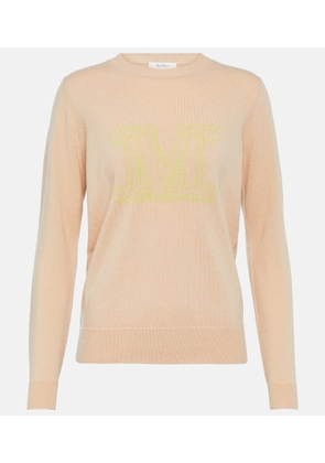 Max Mara Pamir logo cashmere sweater