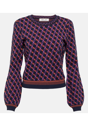 Diane von Furstenberg Iggy jacquard sweater