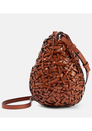 Loewe Nest Small leather basket bag