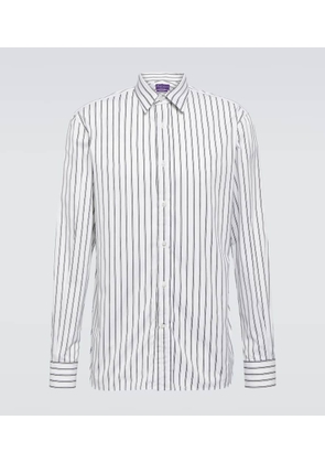 Ralph Lauren Purple Label Striped cotton shirt