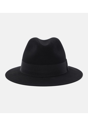 Saint Laurent Wool felt fedora hat