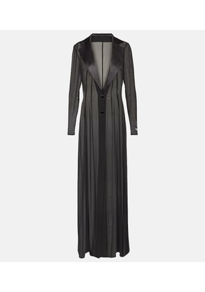 Dolce&Gabbana Silk chiffon coat