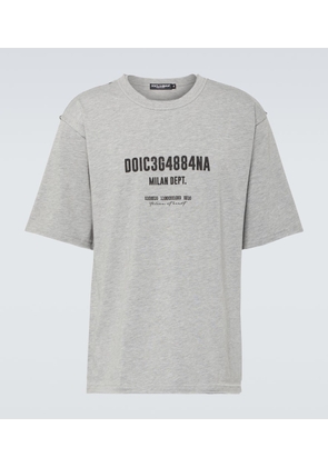 Dolce&Gabbana Logo print cotton T-shirt