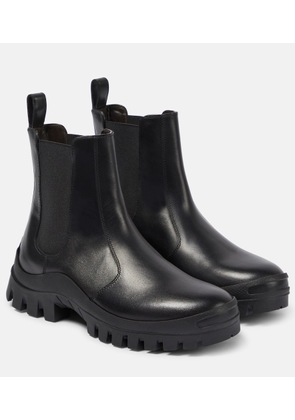 The Row Greta leather Chelsea boots