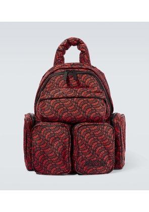 Moncler Genius x Adidas printed backpack