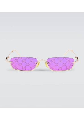 Gucci GG rectangular sunglasses