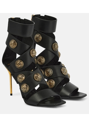Balmain Alma embellished leather sandals