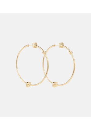 Eéra Unique Ninety 18kt gold hoop earrings