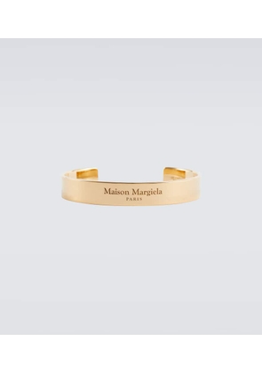 Maison Margiela Logo cuff bracelet