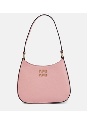 Miu Miu Madras leather shoulder bag