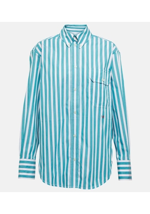 Victoria Beckham Striped cotton shirt