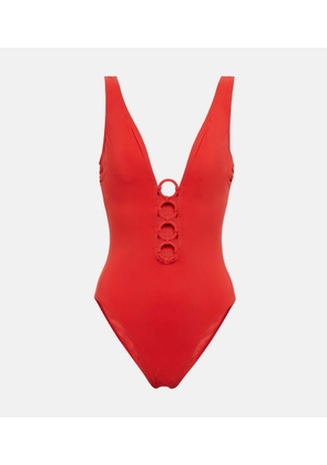 Karla Colletto Morgan V-neck swimsuit