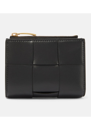 Bottega Veneta Intreccio leather bifold wallet