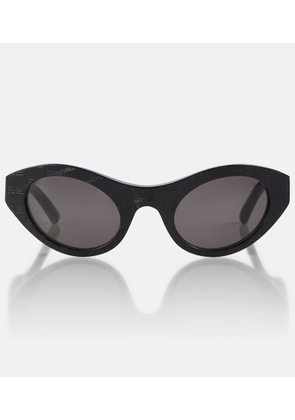 Balenciaga BB Monogram oval sunglasses