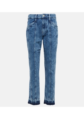 Marant Etoile Sulanoa mid-rise slim jeans