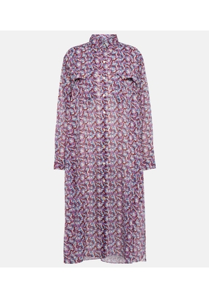 Marant Etoile Eliane floral-print cotton midi dress