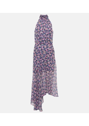 Veronica Beard Leia printed silk midi dress