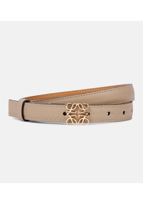Loewe Anagram leather belt