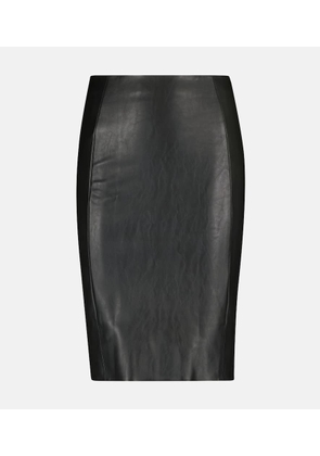 Wolford Jenna faux leather midi skirt