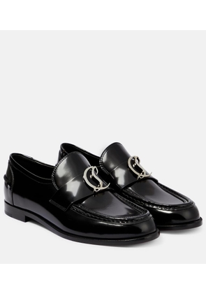 Christian Louboutin CL Moc leather loafers