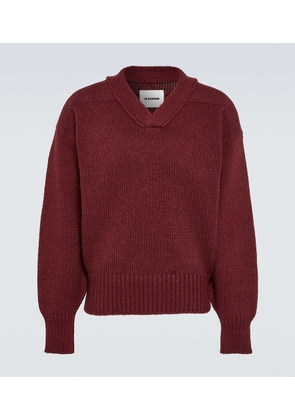 Jil Sander Cotton and wool-blend sweater