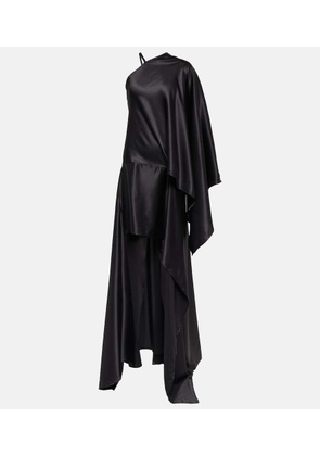 Acne Studios Asymmetric satin gown