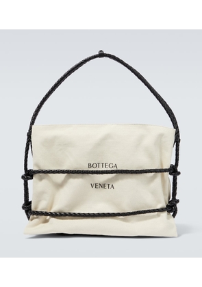 Bottega Veneta Quadronno canvas shoulder bag