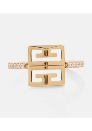 Givenchy 4G Swarovski® crystal-embellished ring