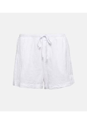 Velvet Tammy linen shorts