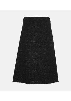 Balenciaga Tweed midi skirt