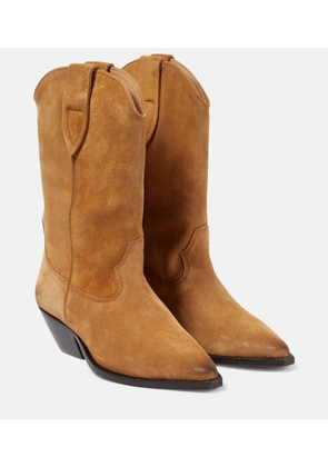 Isabel Marant Duerto suede ankle cowboy boots