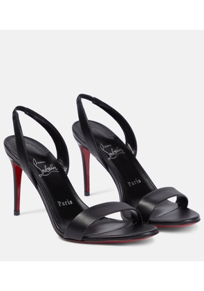 Christian Louboutin O Marilyn 85 leather sandals