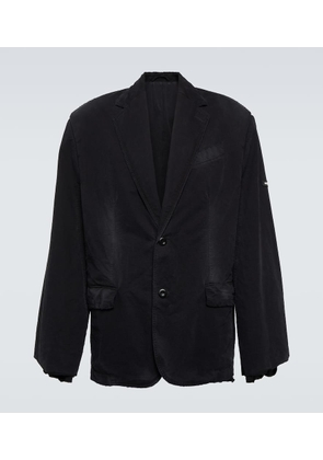 Balenciaga Oversized cotton blazer