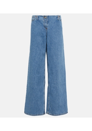 Magda Butrym Low-rise wide-leg jeans
