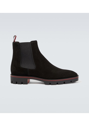 Christian Louboutin Alpinosol suede Chelsea boots