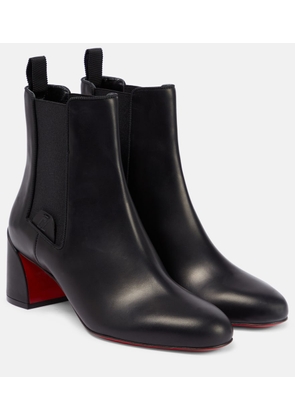 Christian Louboutin Turelastic leather ankle boots