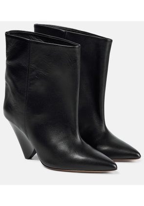 Isabel Marant Miyako leather ankle boots