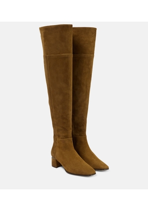 Jimmy Choo Loren 45 suede over-the-knee boots